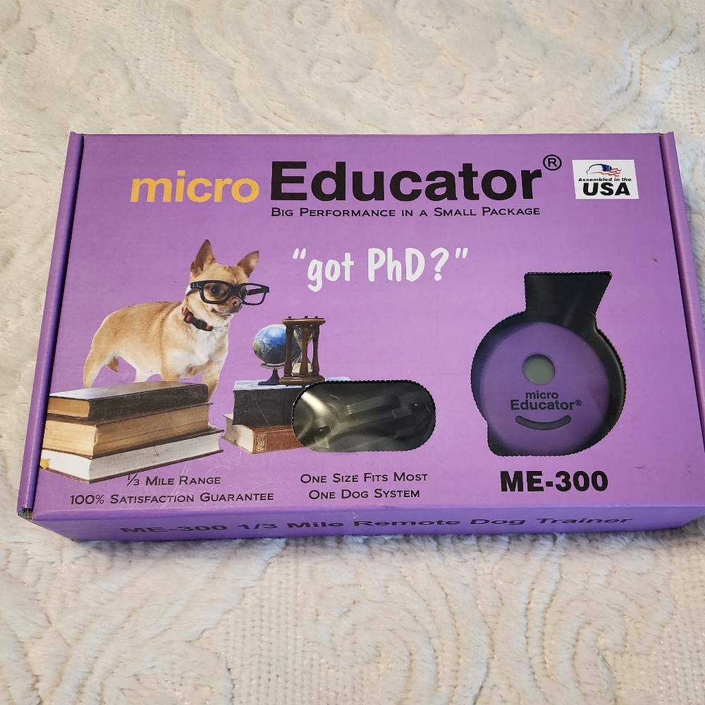 E-Collar Technologies Micro Educator Collar ME-300 For Small Dog 1/3 Mile Range
